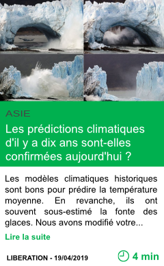 Science les predictions climatiques d il y a dix ans sont elles confirmees aujourd hui page001