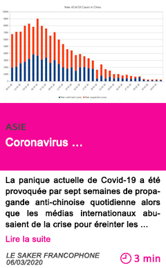 Societe coronavirus