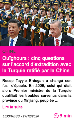 Societe oui ghours cinq questions sur l accord d extradition avec la turquie ratifie par la chine